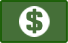 Green money symbol illustration