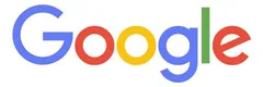 Multicolored Google text logo